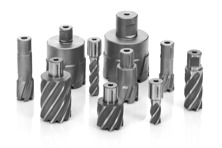 8483High-performance HSS and TCT annular cutters for milling in steel